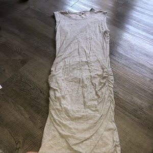 james perse light gray dress size 0